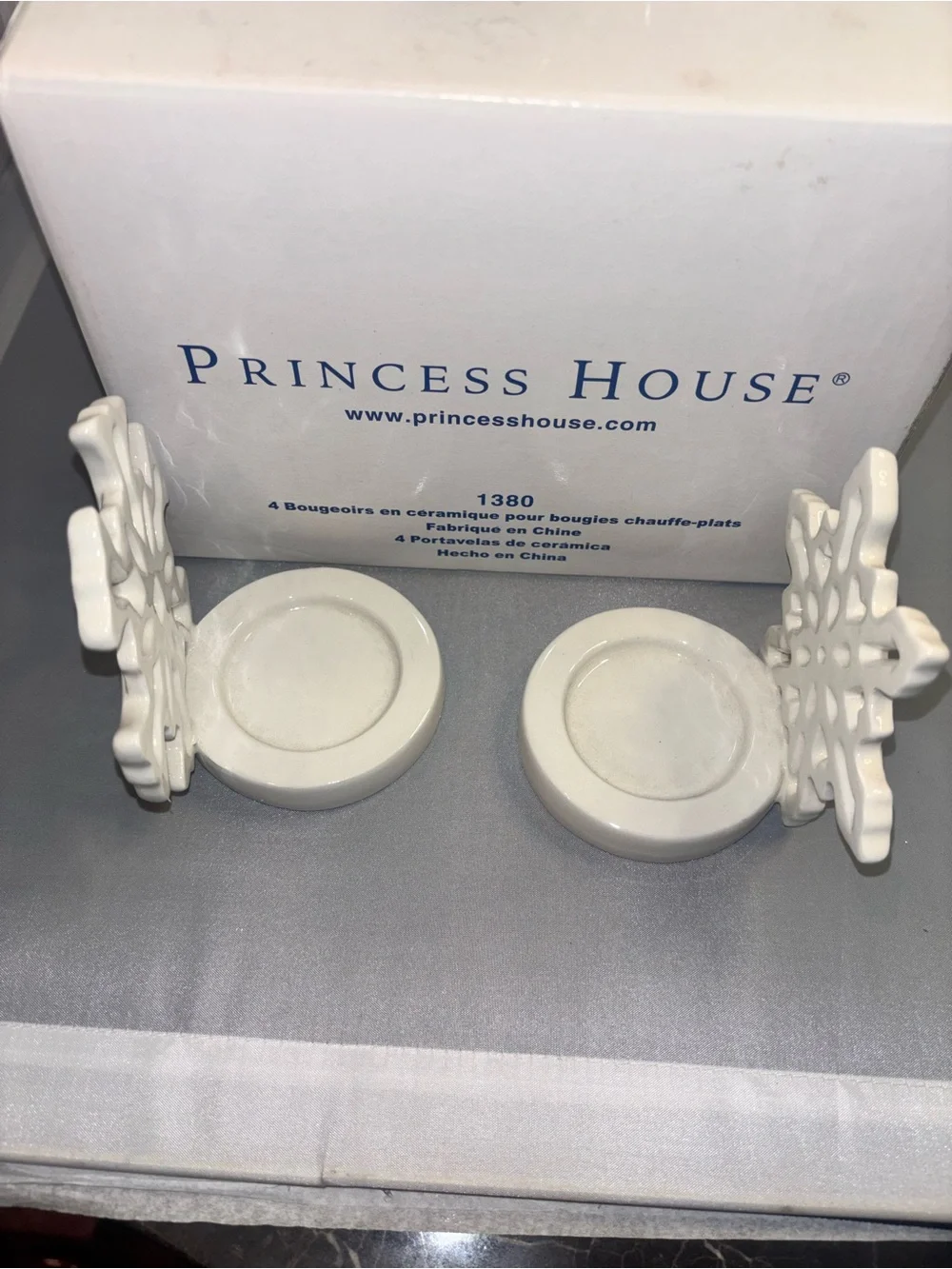Princess House white ceramic